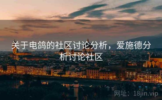 关于电鸽的社区讨论分析，爱施德分析讨论社区
