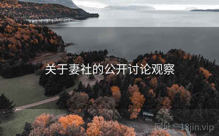 关于妻社的公开讨论观察